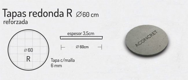 Tapas Redonda R 60cm